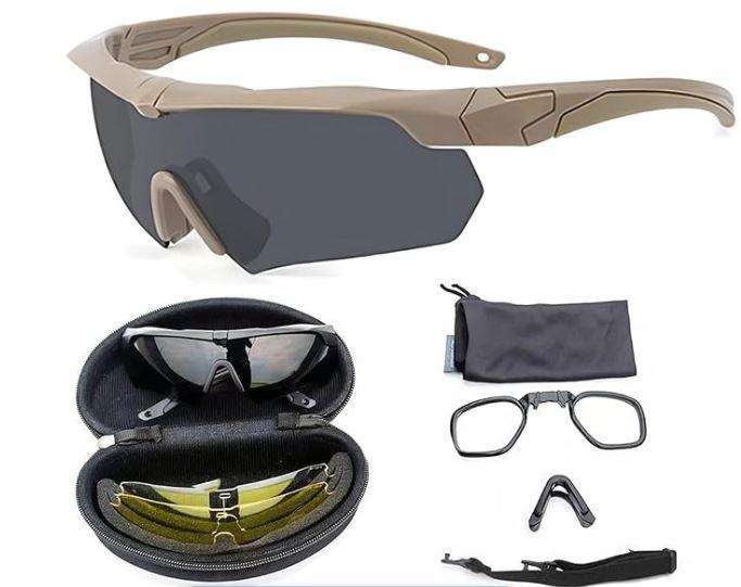 KuVut Tactical Ballistic Shooting Glasses