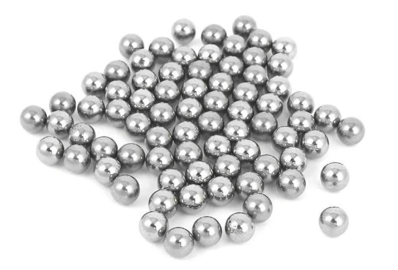 Ballistic BB Ammo 1500 Steel BBS 4.5mm - Silver