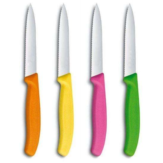 Victorinox Serrated Paring Knives 4-piece Multicolour