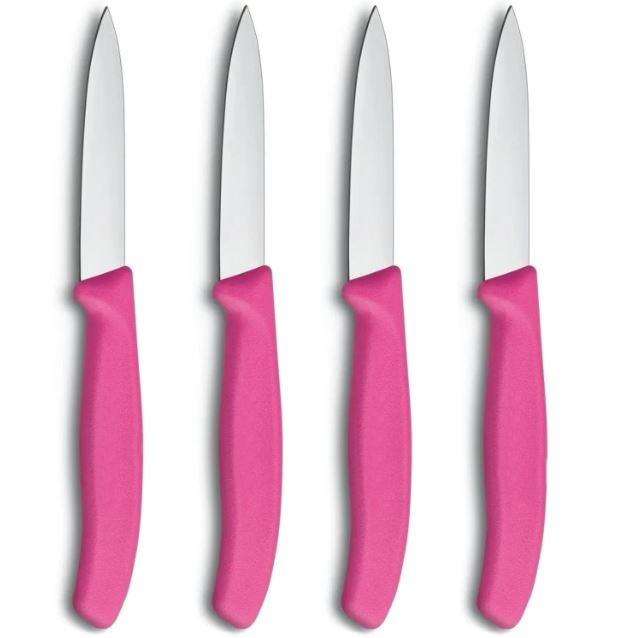 Victorinox Classic Paring Knives 4-piece Pink