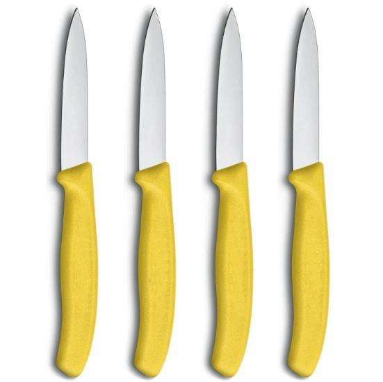 Victorinox Classic Paring Knives 4-piece Yellow