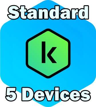 Kaspersky Standard - 5 Devices 1 Year No Shipping Fee