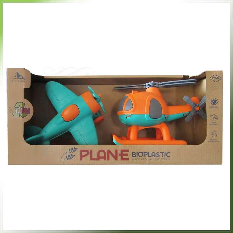 GENG FENG Bioplastic Helicopter & Plane Set [11731]