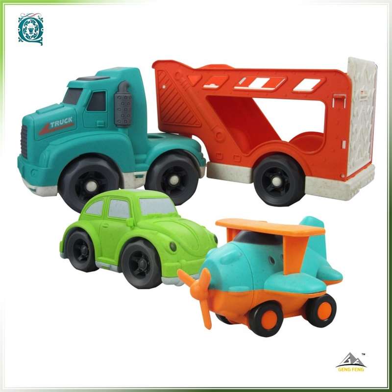 GENG FENG Bioplastic Carrier Truck, Car & Plane Set [11748]
