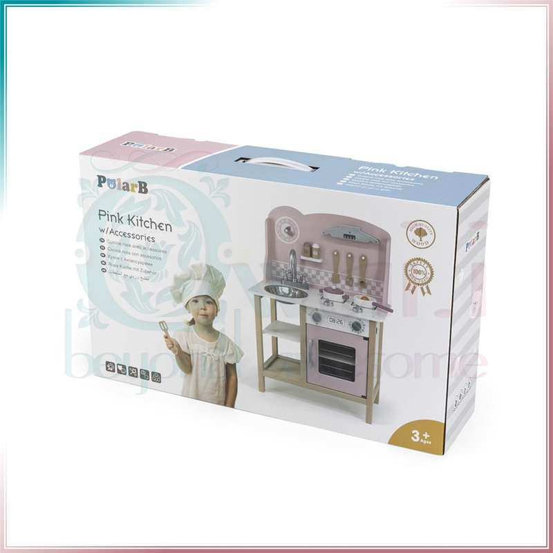 PolarB Pink Kitchen with Accessories [44046]