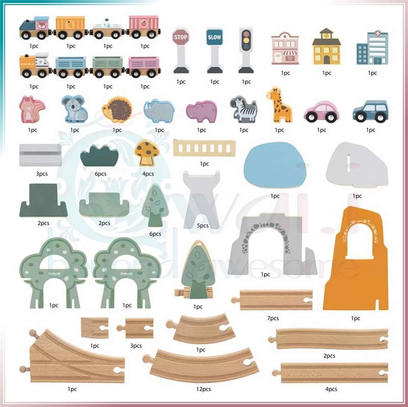 PolarB Train Set 90pc [44067]