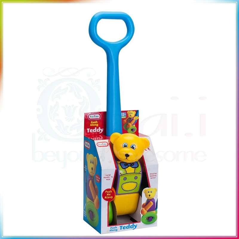 Fun Time Push-Along Teddy [FT5207]