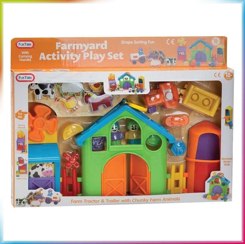 Fun Time Farmyard Activity Playset [FT5309]