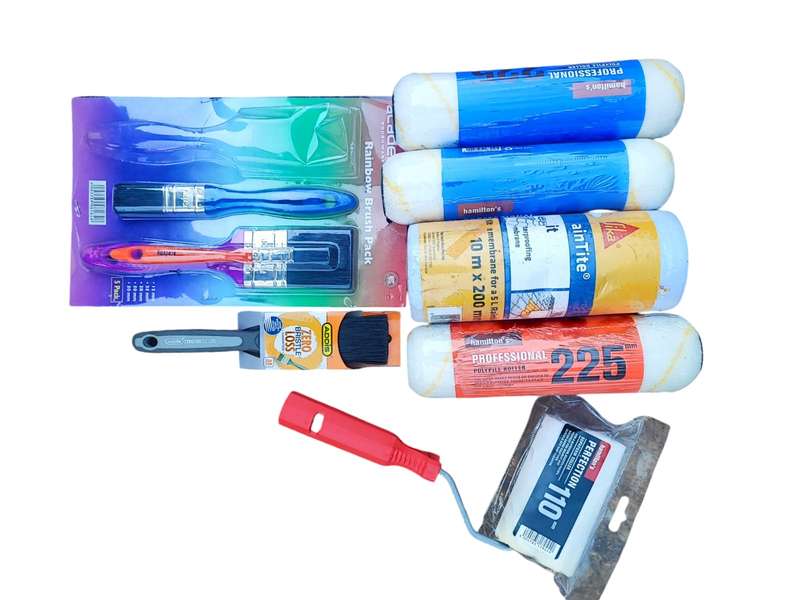 Brush Set with Hamilton's Roller with Waterproofing Membrane
