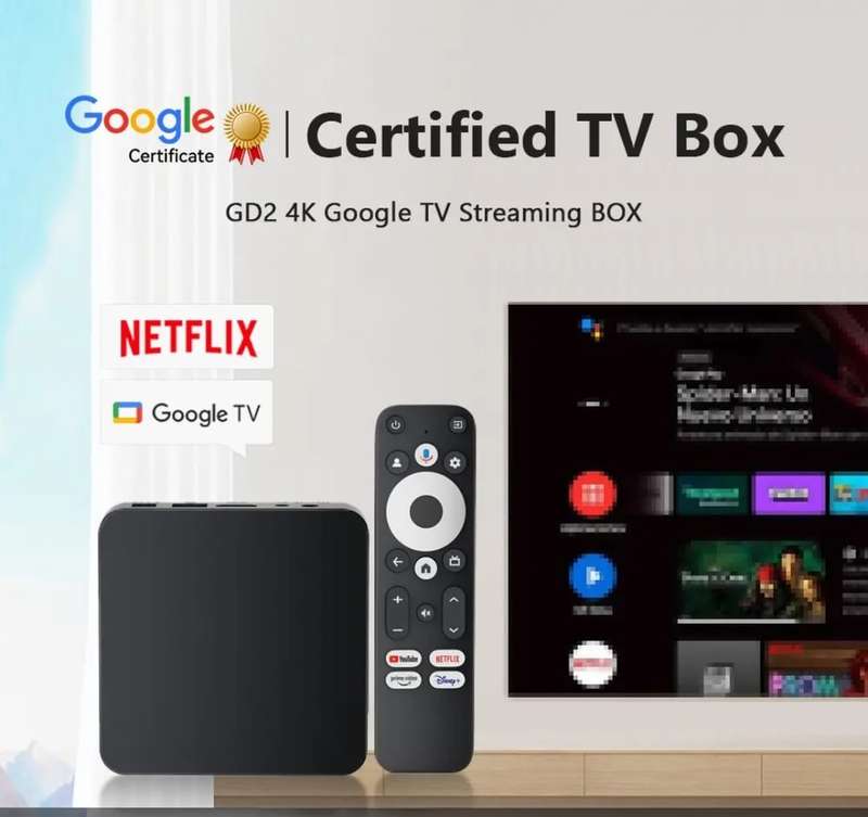 GD2 Google certified Android TV Box