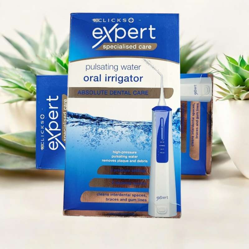 Clicks expert pulating water oral irrgator
