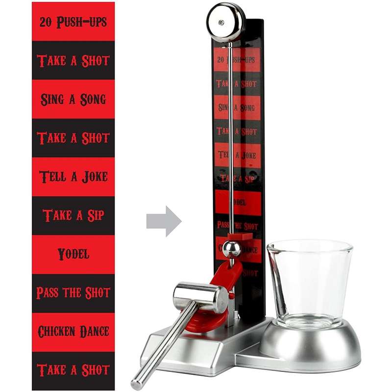 Hammer shot drinking game