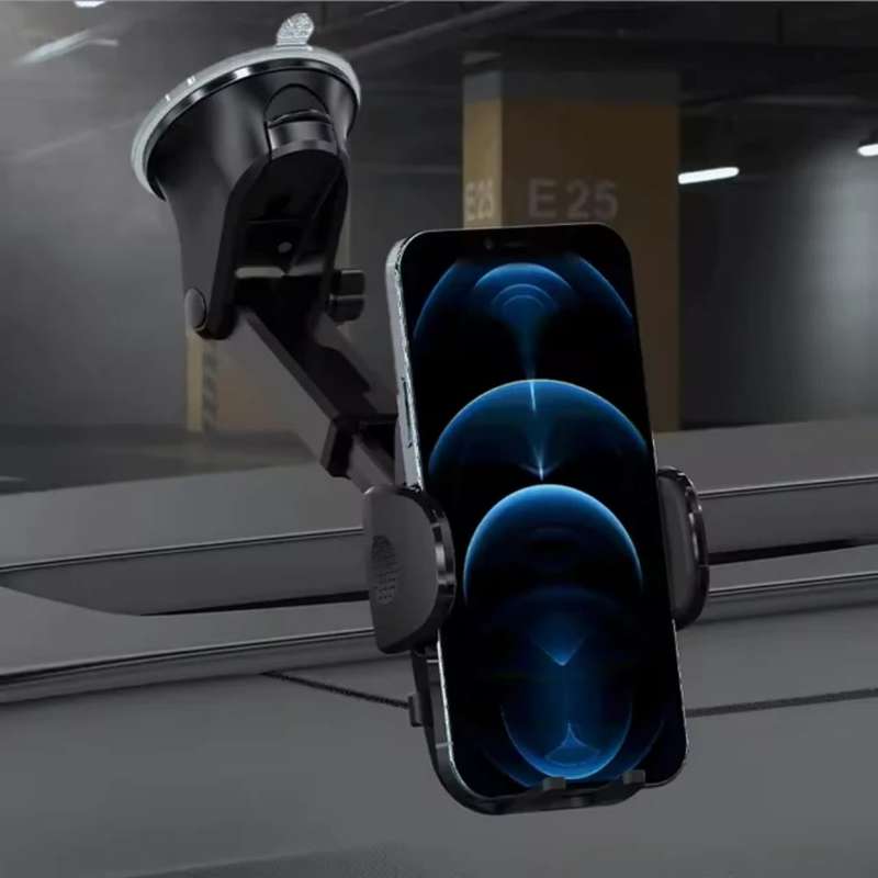 360-degree universal adjustable car rearview mirror phone holder