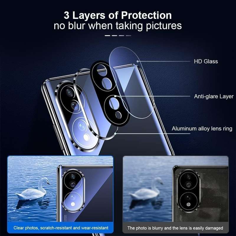 360° Magnetic glass case dual sided protection metal frame for Oppo Reno8 Reno 8