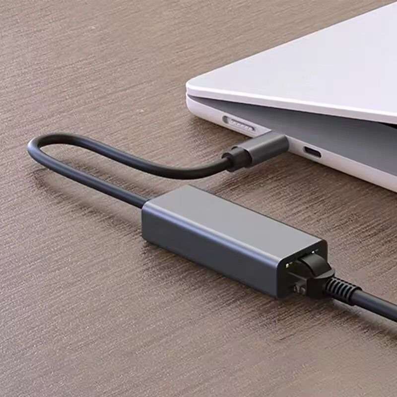 Type-C USB-C to RJ45 gigabit ethernet adapter