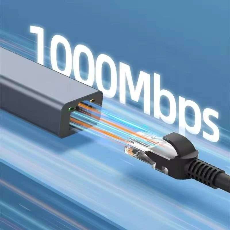 Type-C USB-C to RJ45 gigabit ethernet adapter