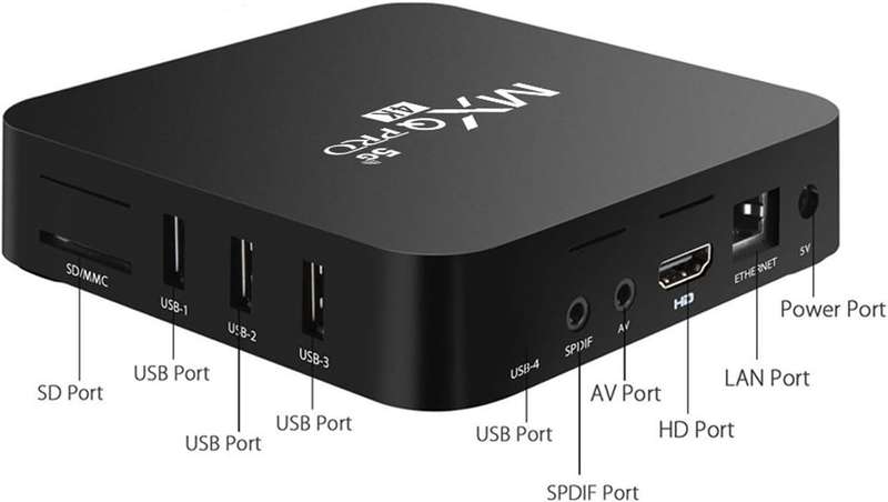 MXQ Pro 5G Android 13.1 TV box