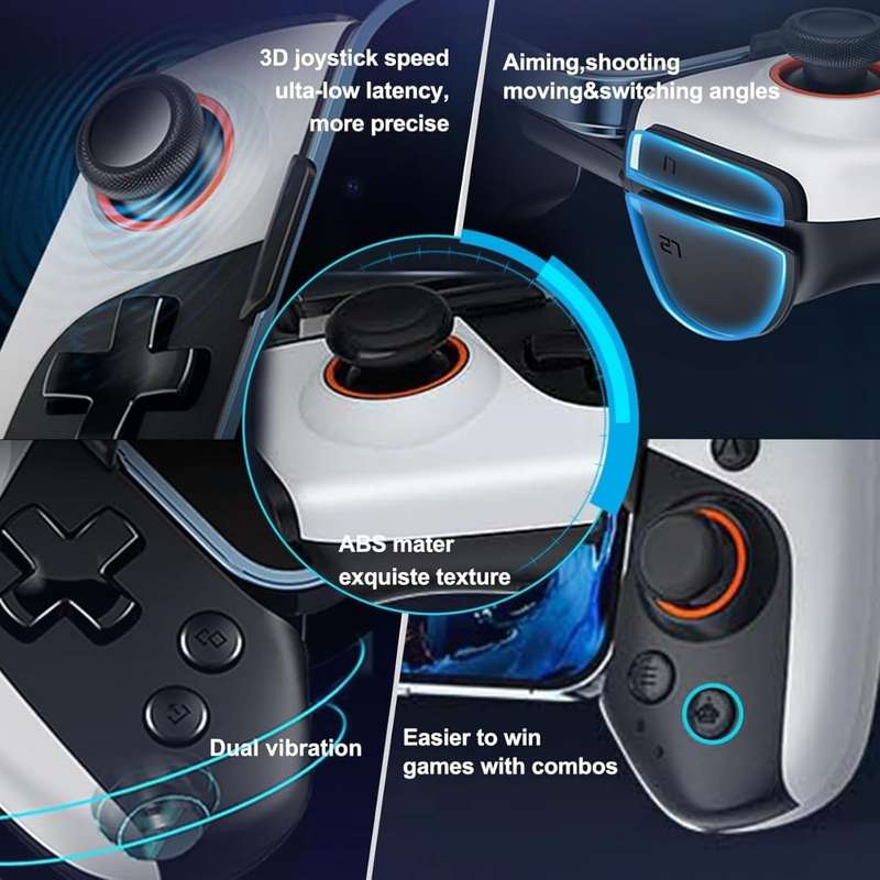 Game controller wireless gaming controller for iPhone Android PC switch