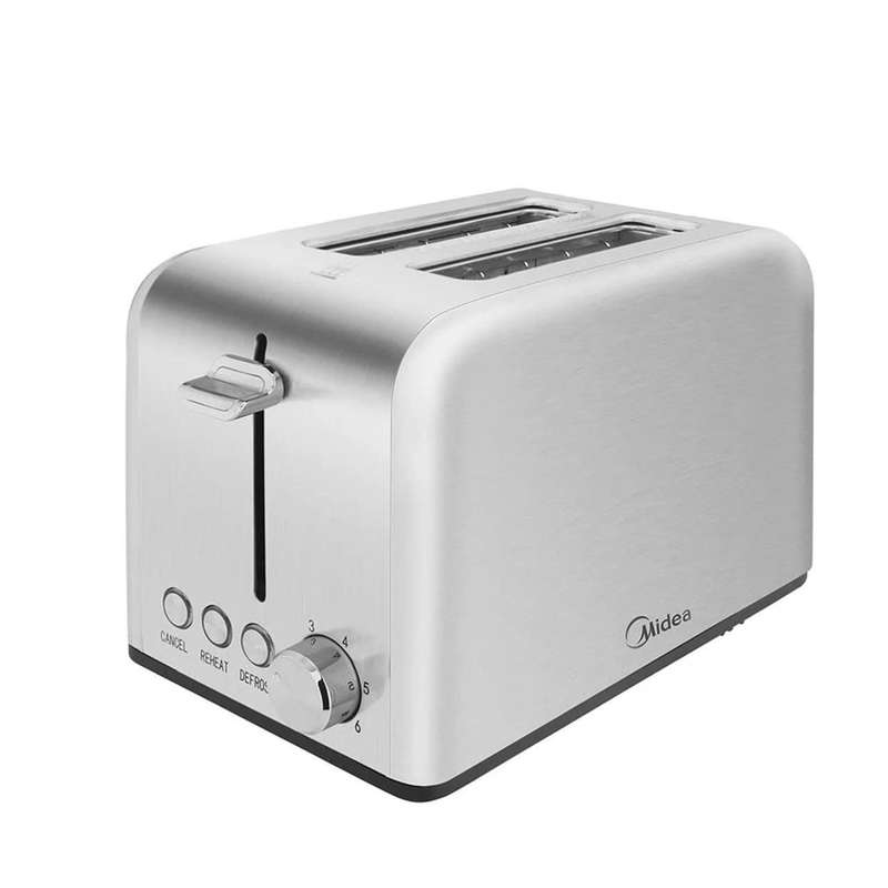 Midea stainless steel 2 slice toaster