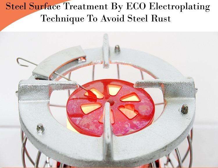 2-in-1 Portable gas heater and stove perfect for both indoor and outdoor cooking heating LQ2023