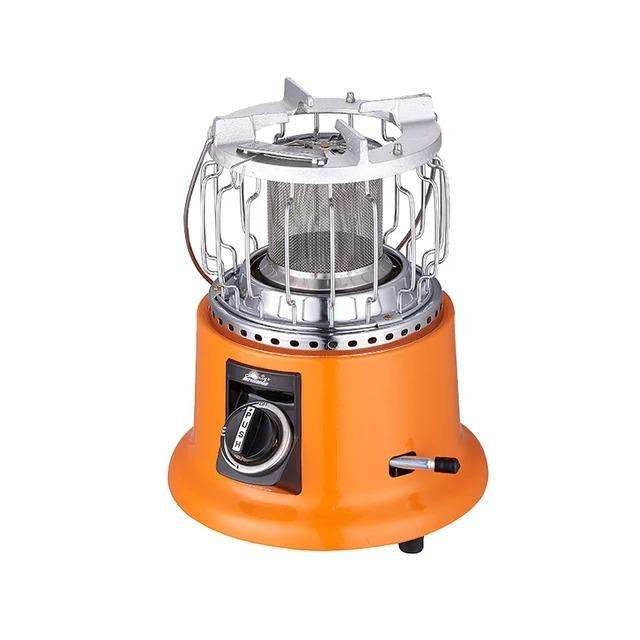 2-in-1 Portable gas heater and stove perfect for both indoor and outdoor cooking heating LQ2023