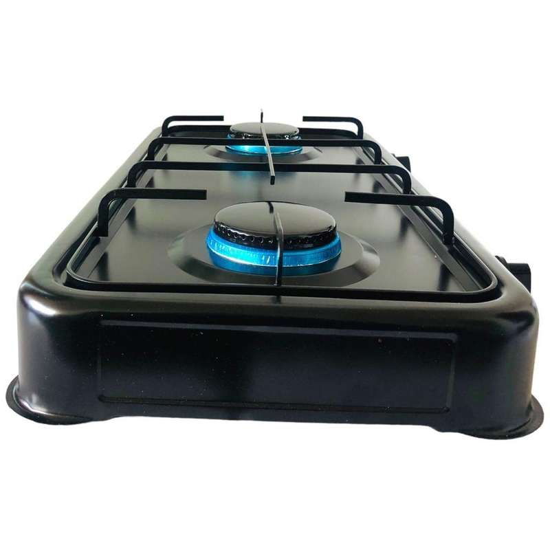 Efficient 2 burner gas stove