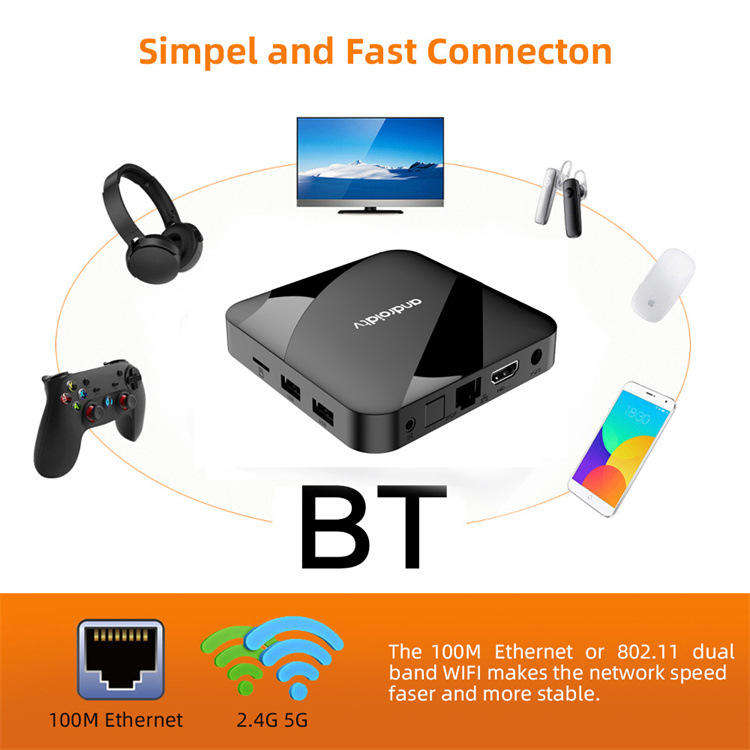 TV98 ATV Ultra HD 8K Smart TV Box