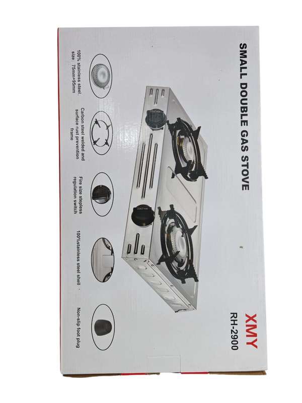 XMY RH-2900 stainless steel double gas stove