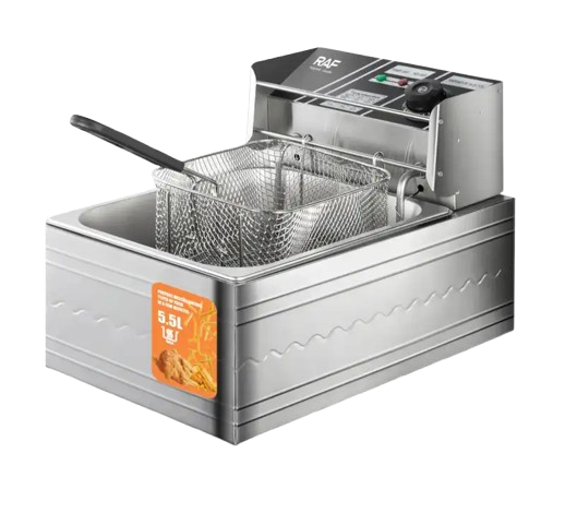 RAF Silver 5.5 L Deep Fryer