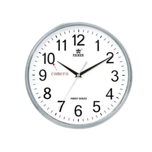 Wifi Hidden camera wall clock