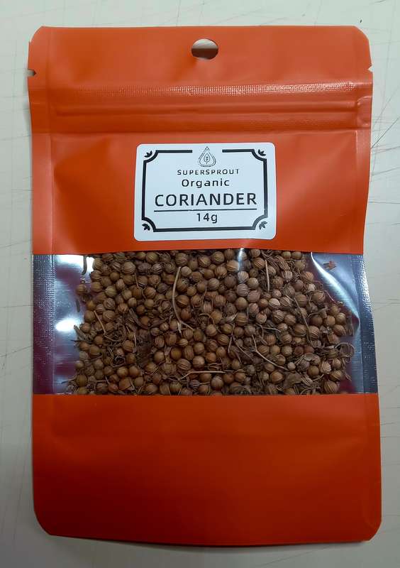 CORIANDER x 14g organic spice