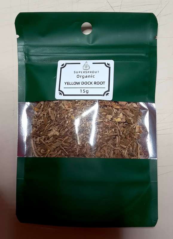 YELLOW DOCK ROOT TEA x 15g organic