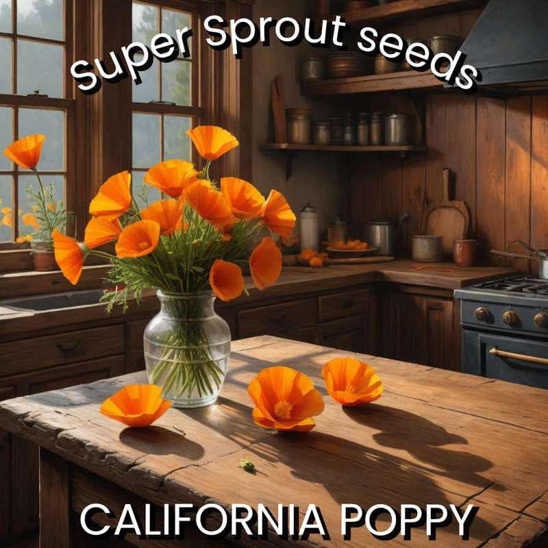 CALIFORNIA POPPY x 50 seeds