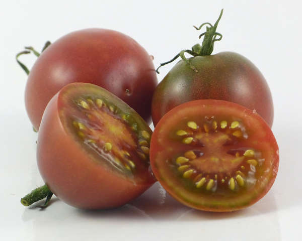 CHRISTMAS PURPLE PLUM TOMATO  x 15 seeds