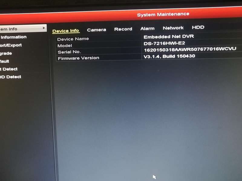16 Channel Hikvision DVR DS-7216HWI-E2