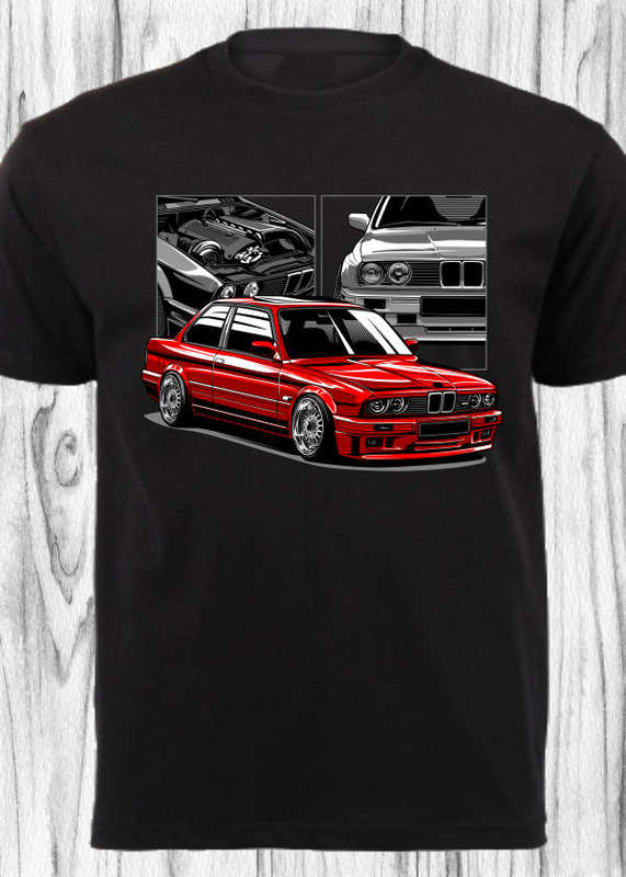 CAR SHIRT_BMW E30
