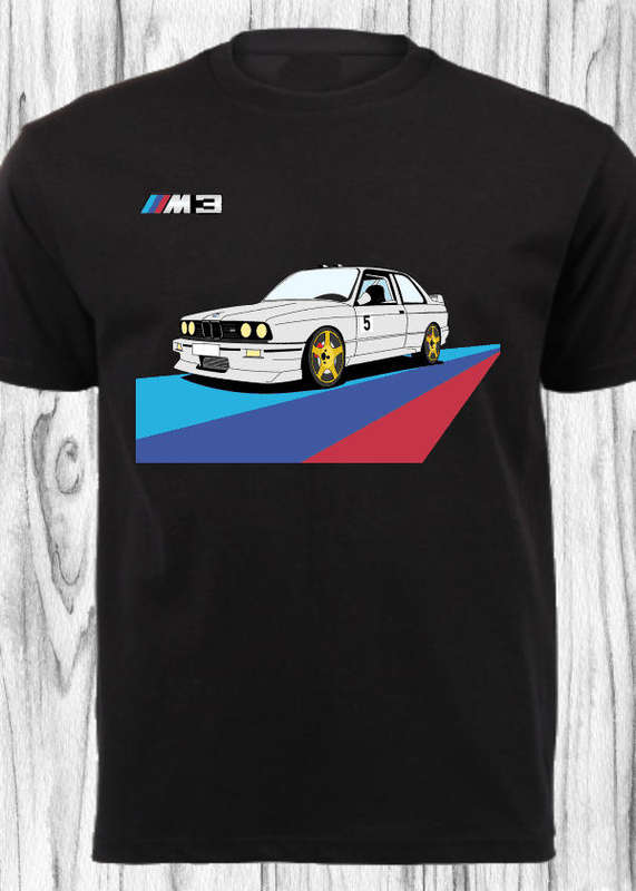 CAR SHIRT_BMW E30 04