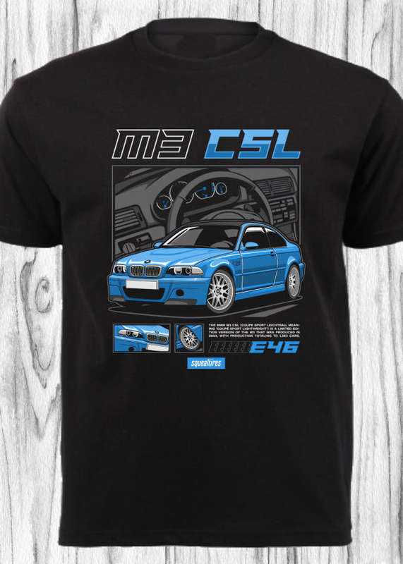 CAR SHIRT_BMW M3 CSL