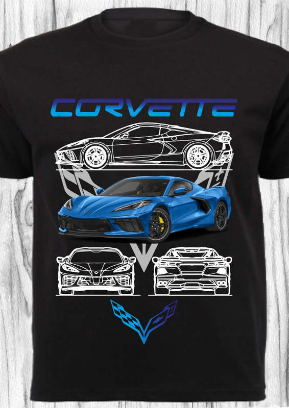 CAR SHIRT_CORVETTE
