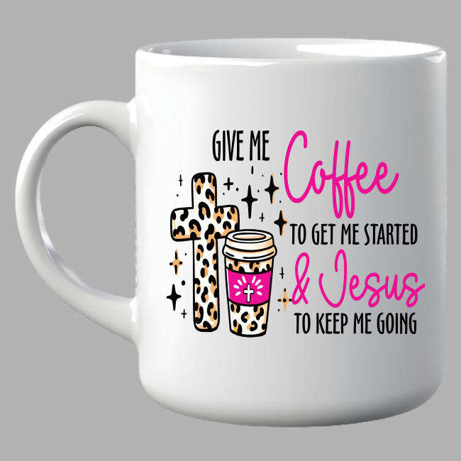 Christian Coffee Mug - Coffee And Jesus