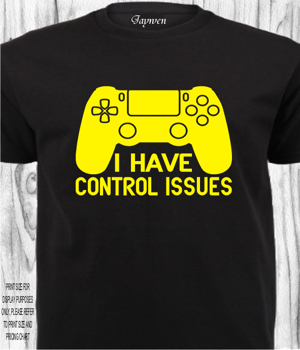 GAMING SHIRT_CONTROL ISSUES