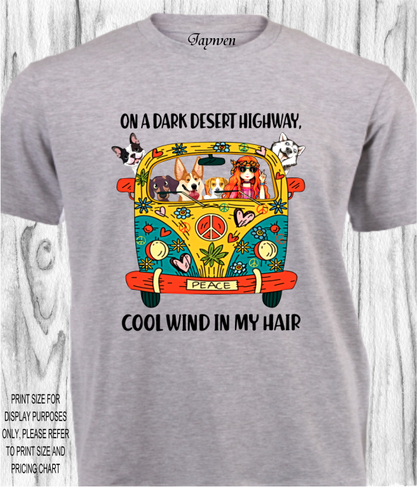 FUNNY SHIRT_DARK DESERT HIGHWAY