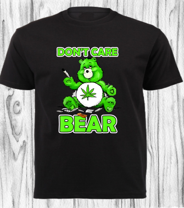 CANNABIS SHIRT_DON'T CARE BEAR