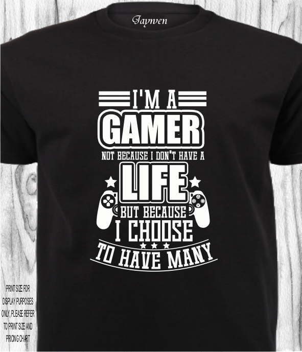 GAMING SHIRT_GAMER LIFE