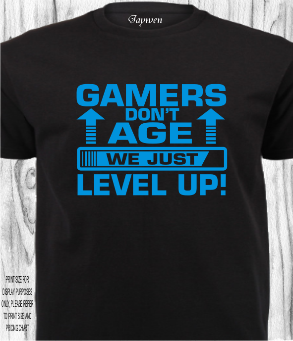 GAMING SHIRT_GAMER'S DON'T AGE