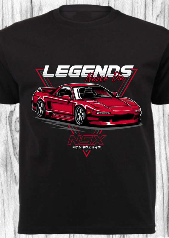 CAR SHIRT_HONDA NSX 02
