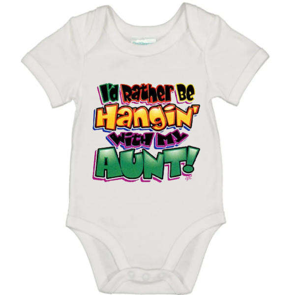 BABY GROW_HANGING WITH MY AUNT