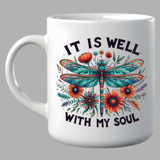 Christian Coffee Mug - It Is Well With My Soul