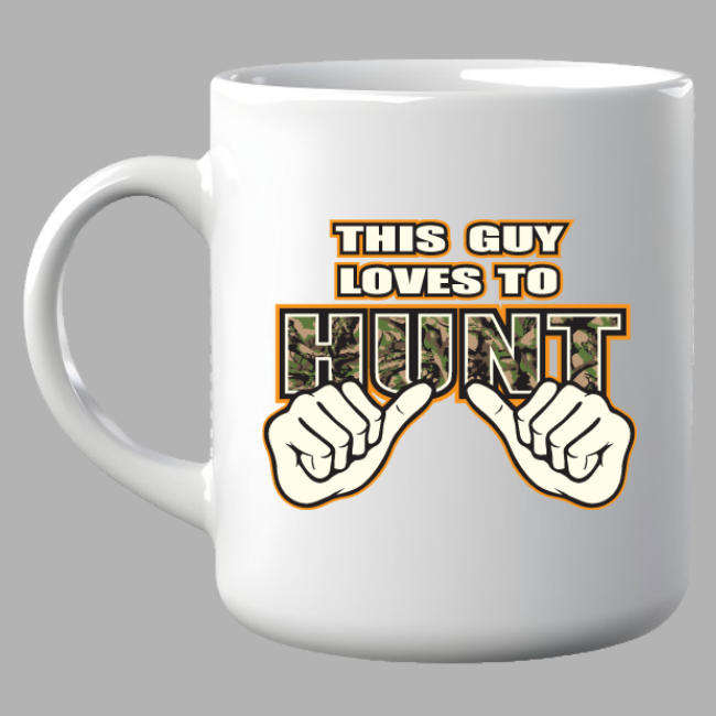Coffee Mug - Loves To Hunt