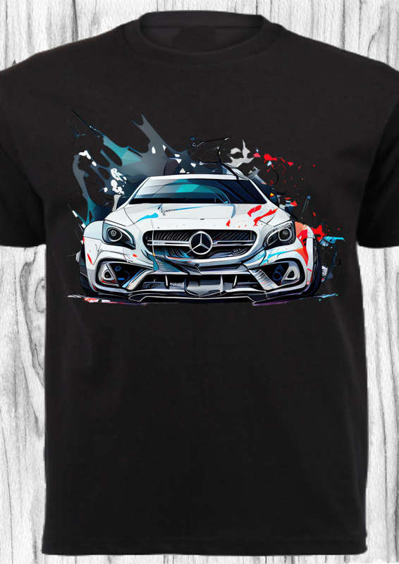 CAR SHIRT_MERCEDES 01